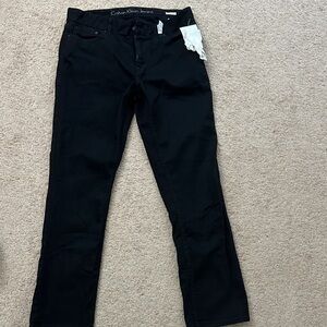 Calvin Klein Men Classic Black Straight Leg Jeans